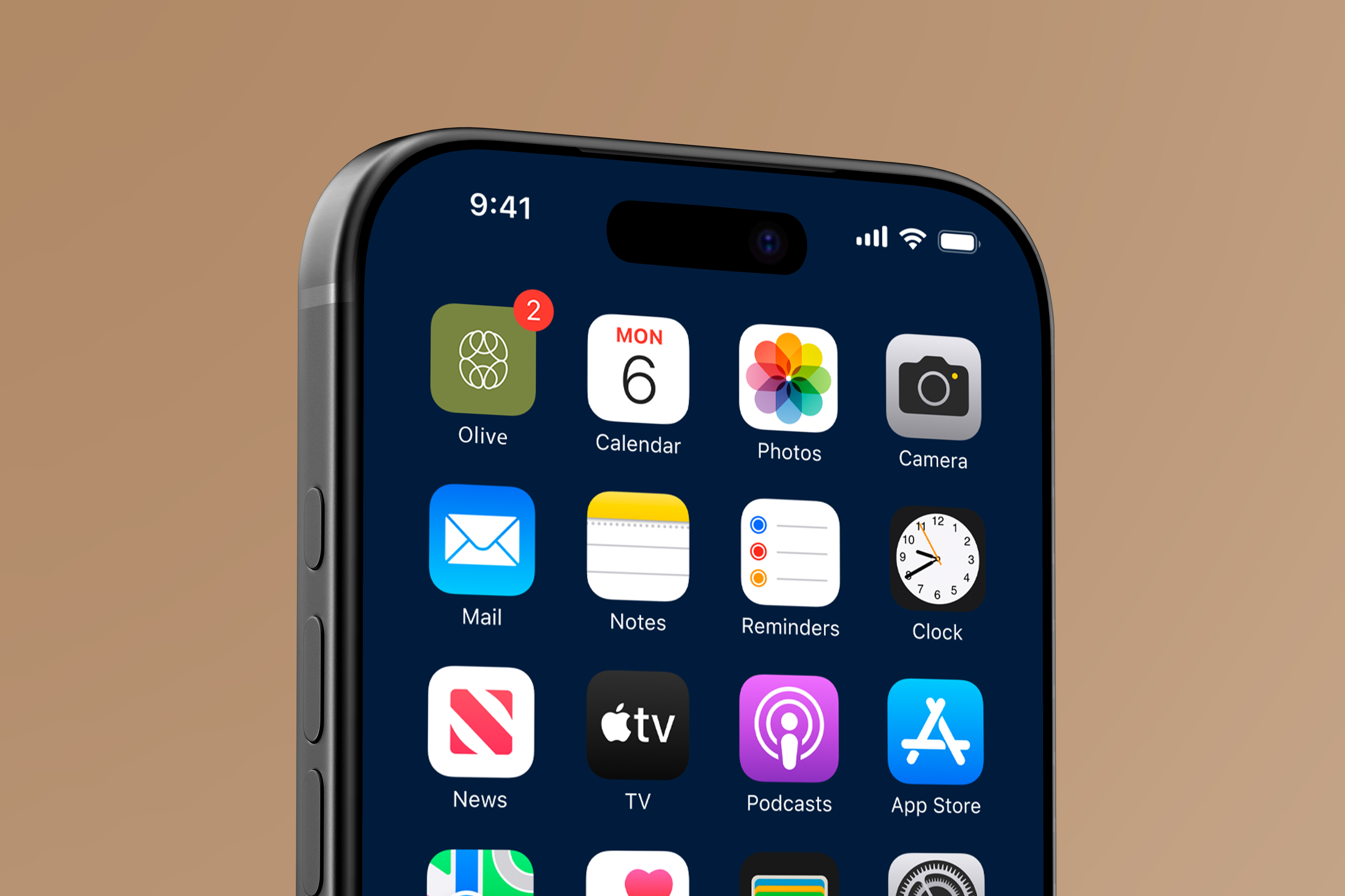Olive Communications brand in use — 1